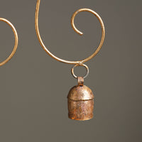 Kutch Copper Coated 2 Bells Wind Chimes 07