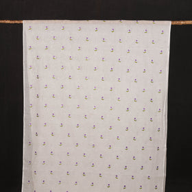 Handloom Chanderi Silk Threadwork Fabric 29