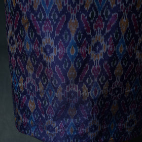Pochampally Ikat Handwoven Sico 2pc Unstitched Dress Material Kurta Set 44