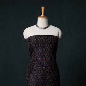 Pochampally Ikat Handwoven Sico 2pc Unstitched Dress Material Kurta Set 46