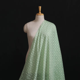 Banarasi Handwoven Cutwork Buti Cotton Fabric 11
