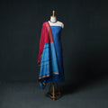 Pochampally Ikat Handwoven Sico 2pc Unstitched Dress Material Kurta Set 49