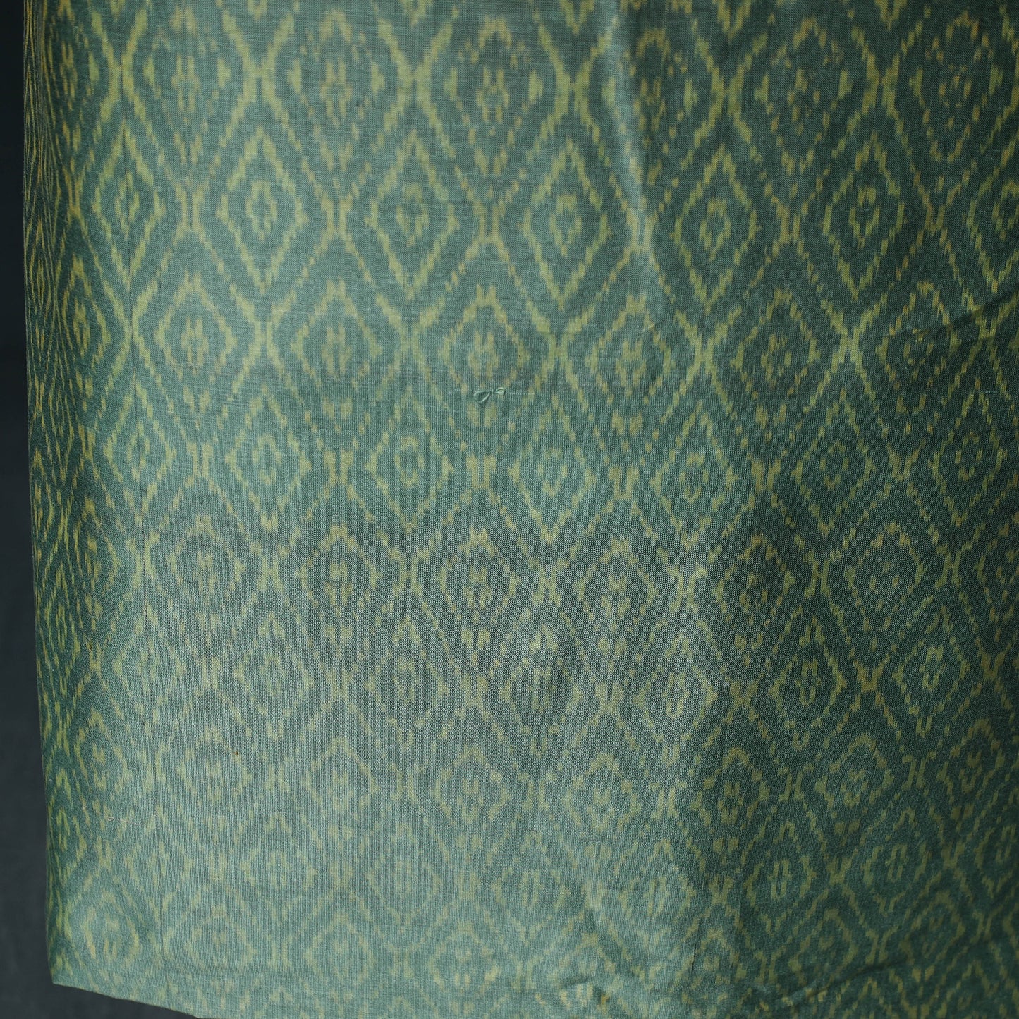 Pochampally Ikat Handwoven Sico 2pc Unstitched Dress Material Kurta Set 53