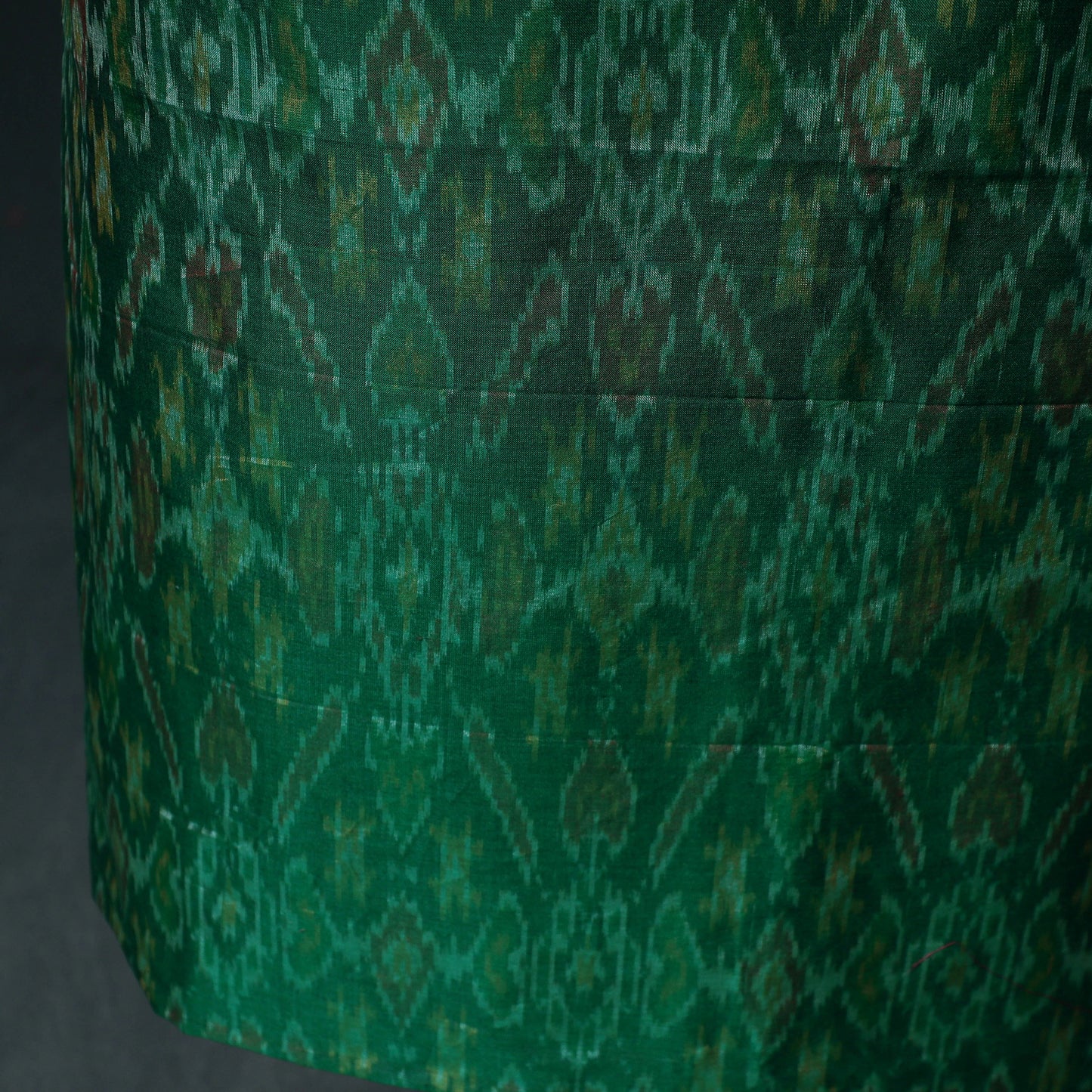 Pochampally Ikat Handwoven Sico 2pc Unstitched Dress Material Kurta Set 55