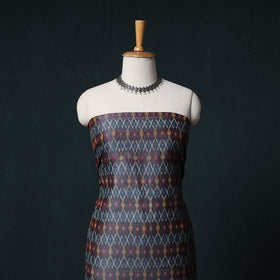 Pochampally Ikat Handwoven Sico 2pc Unstitched Dress Material Kurta Set 57