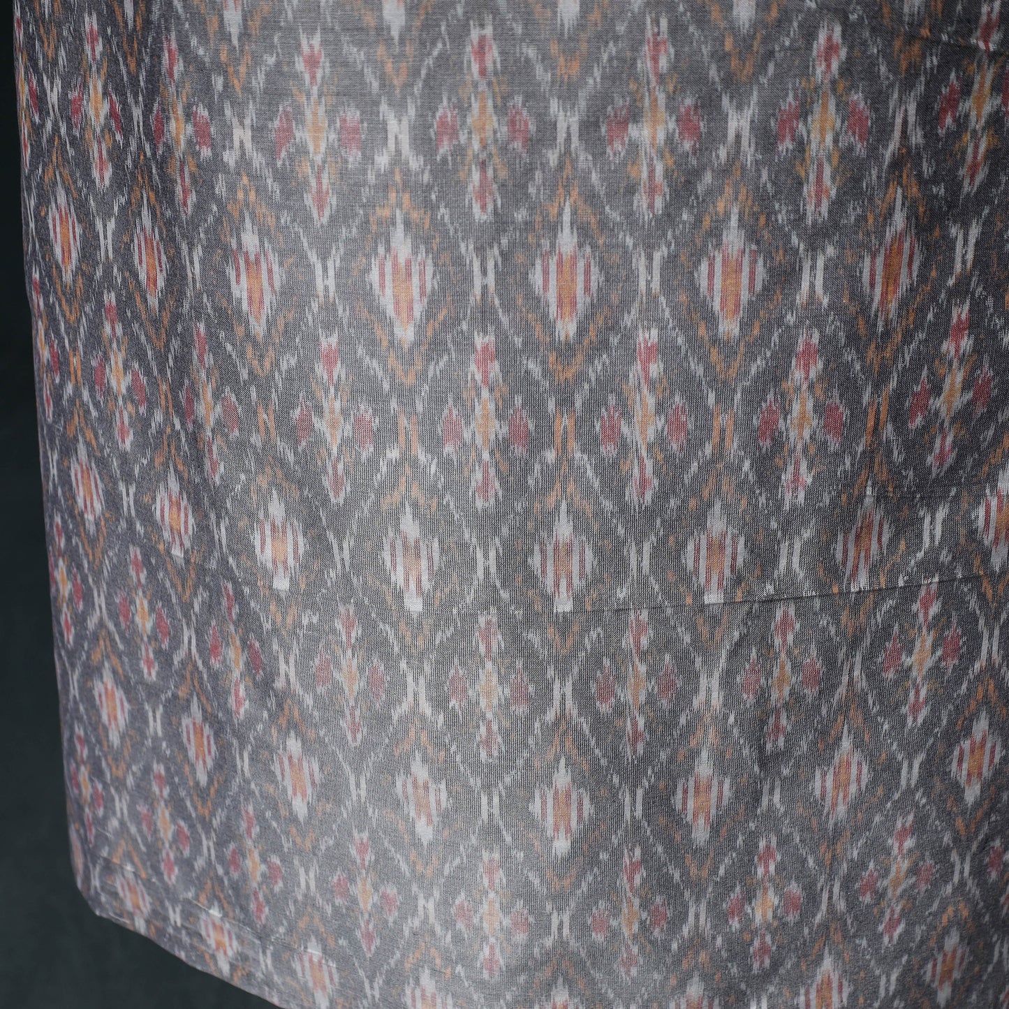 Pochampally Ikat Handwoven Sico 2pc Unstitched Dress Material Kurta Set 58