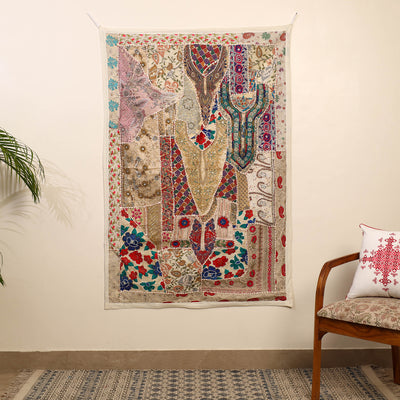 Banjara Beadwork Embroidery Tapestry Wall Hanging 11