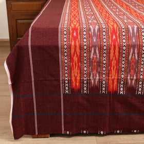 Pochampally Dabi Ikat Cotton Double Bedsheet Set (108 x 90 in) 10