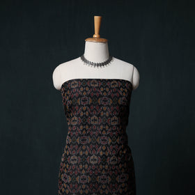 Pochampally Ikat Handwoven Sico 2pc Unstitched Dress Material Kurta Set 62
