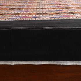 Black - Pochampally Dabi Ikat Cotton Double Bedsheet Set (108 x 90 in) 01