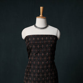 Pochampally Ikat Handwoven Sico 2pc Unstitched Dress Material Kurta Set 63