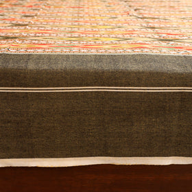 Green - Pochampally Dabi Ikat Cotton Double Bedsheet Set (108 x 90 in) 02