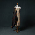 Pochampally Ikat Handwoven Sico 2pc Unstitched Dress Material Kurta Set 64