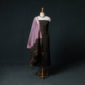 Pochampally Ikat Handwoven Sico 2pc Unstitched Dress Material Kurta Set 65