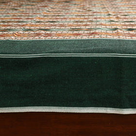 Green - Pochampally Dabi Ikat Cotton Double Bedsheet Set (108 x 90 in) 03