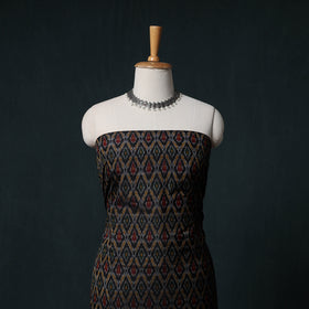 Pochampally Ikat Handwoven Sico 2pc Unstitched Dress Material Kurta Set 65