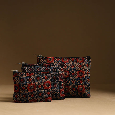 Multicolor - handmade cotton multipurpose utility pouches