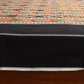 Black - Pochampally Dabi Ikat Cotton Double Bedsheet Set (108 x 90 in) 05