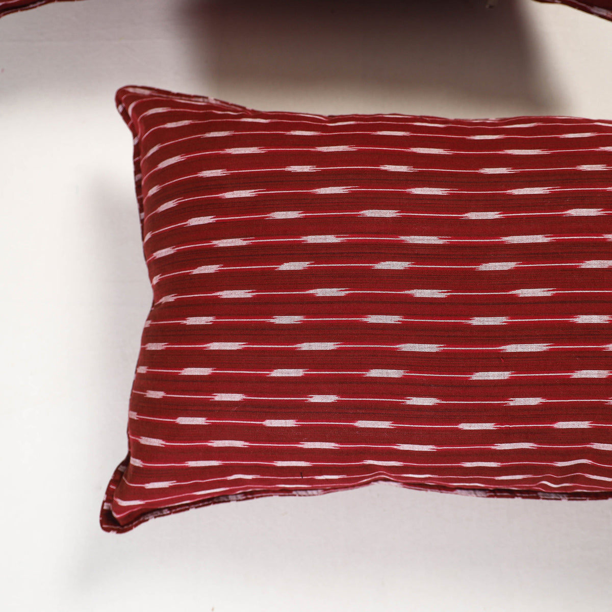 Red - pochampally ikat pillow covers (set of 2) 100