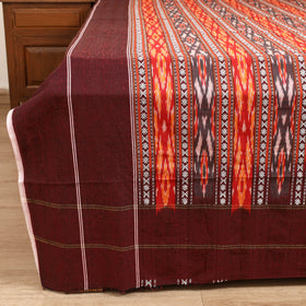 Pochampally Dabi Ikat Cotton Double Bedsheet Set (108 x 90 in) 09