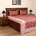 Pochampally Dabi Ikat Cotton Double Bedsheet Set (108 x 90 in) 11