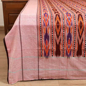 Pochampally Dabi Ikat Cotton Double Bedsheet Set (108 x 90 in) 11