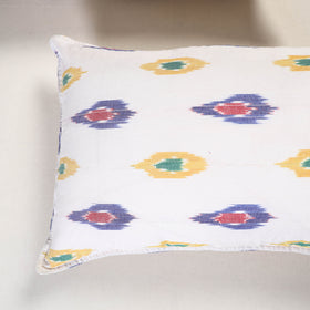 White - pochampally ikat pillow covers (set of 2) 101