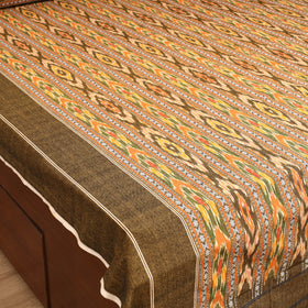 Pochampally Dabi Ikat Cotton Double Bedsheet Set (108 x 90 in) 13