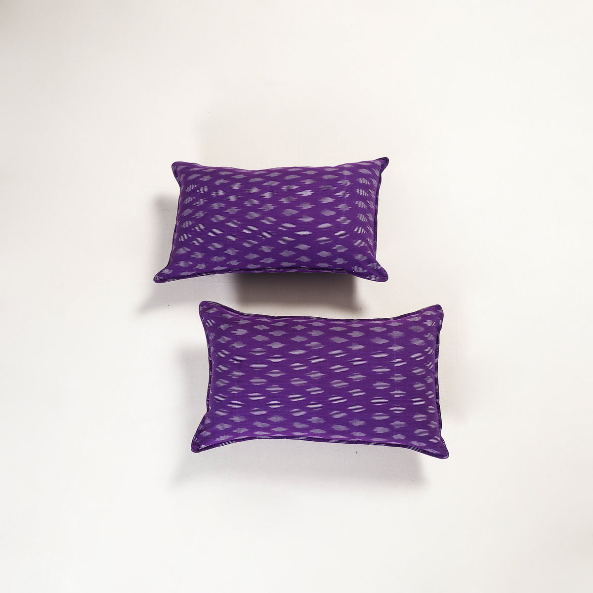 Purple - pochampally ikat pillow covers (set of 2) 103