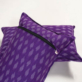 Purple - pochampally ikat pillow covers (set of 2) 103