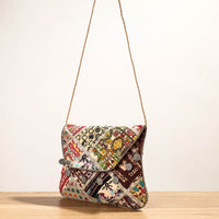 embroidery sling bag