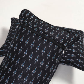Black - pochampally ikat pillow covers (set of 2) 105