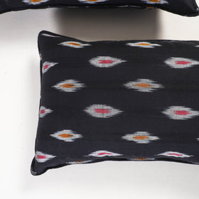 Black - pochampally ikat pillow covers (set of 2) 106