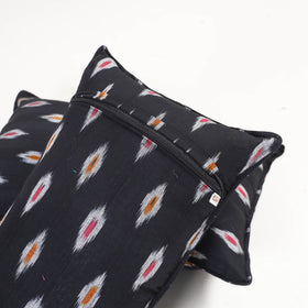 Black - pochampally ikat pillow covers (set of 2) 106
