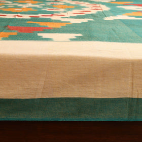 Green - Pochampally Ikat Cotton Double Bedsheet Set (108 x 90 in) 16