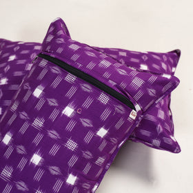Purple - pochampally ikat pillow covers (set of 2) 109