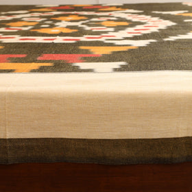 Green - Pochampally Ikat Cotton Double Bedsheet Set (108 x 90 in) 19
