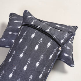 Grey - pochampally ikat pillow covers (set of 2) 110