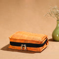 Orange Multipurpose Jewellery Bag with 4 Storage Pockets
