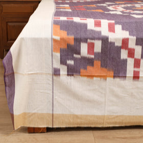 Pochampally Ikat Cotton Double Bedsheet Set (108 x 90 in) 22