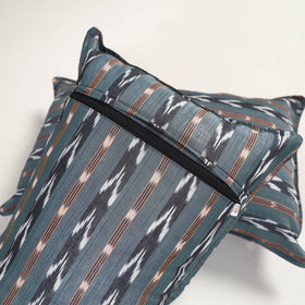 Grey - pochampally ikat pillow covers (set of 2) 115
