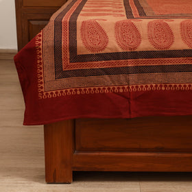 Bagh Hand Block Print Cotton Single Bedsheet (90 x 60 in) 12