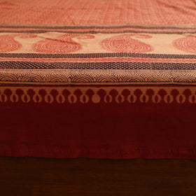 Bagh Hand Block Print Cotton Single Bedsheet (90 x 60 in) 12