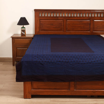 Bagh Hand Block Print Cotton Single Bedsheet (90 x 60 in) 13