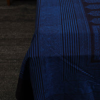 Blue - Block Print Cotton Bagh Double Bed Sheet (108 x 90 in) 14