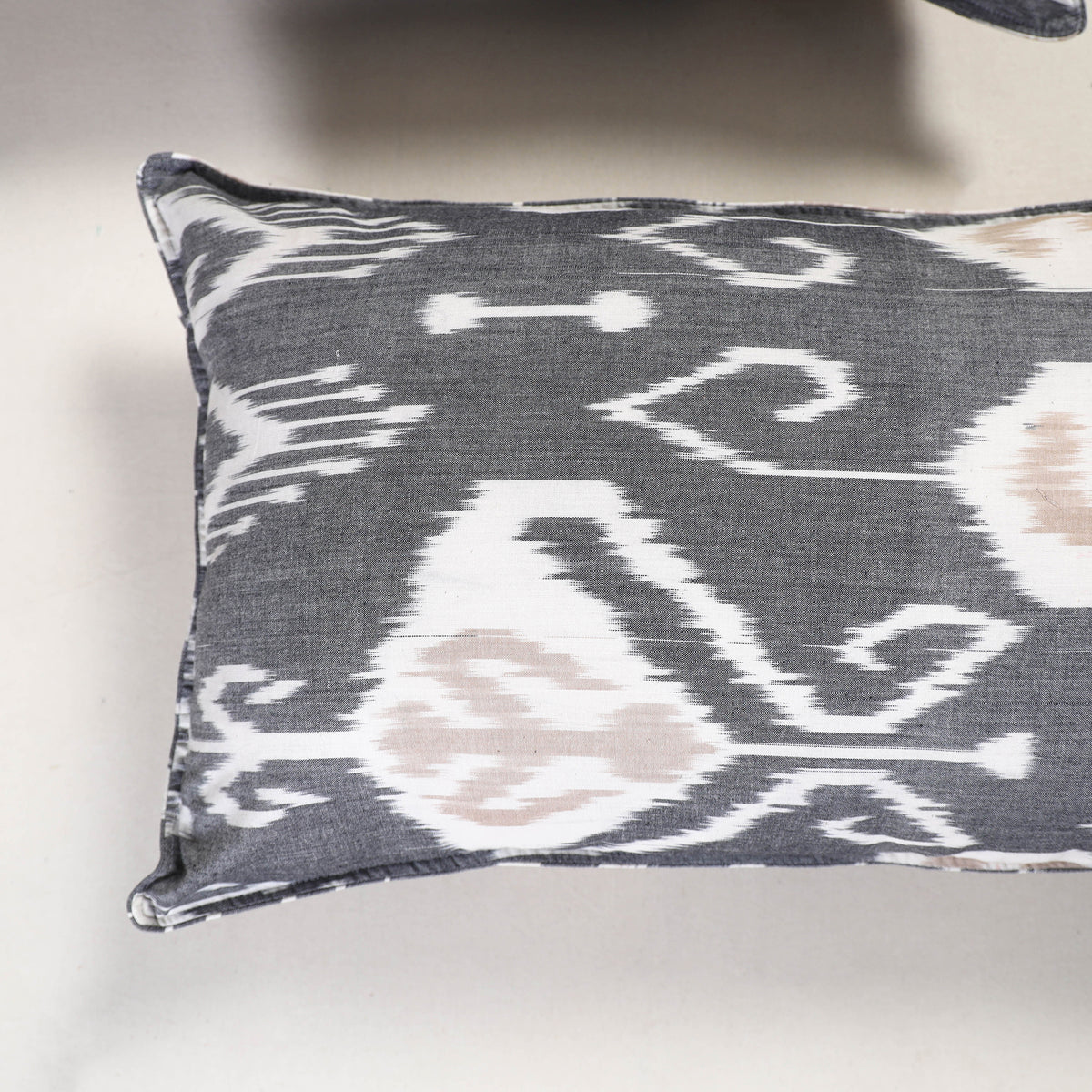 Grey - pochampally ikat pillow covers (set of 2) 119
