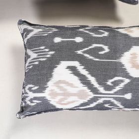 Grey - pochampally ikat pillow covers (set of 2) 119
