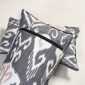 Grey - pochampally ikat pillow covers (set of 2) 119
