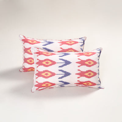 Multicolor - pochampally ikat pillow covers (set of 2) 120