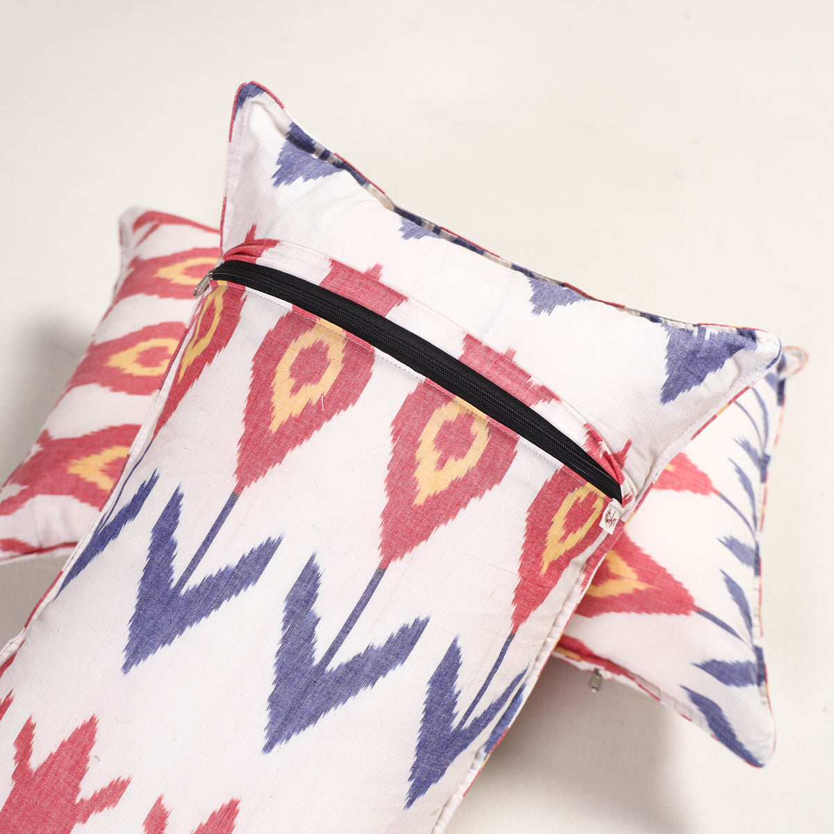 Multicolor - pochampally ikat pillow covers (set of 2) 120
